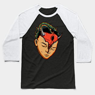 Human Devil Baseball T-Shirt